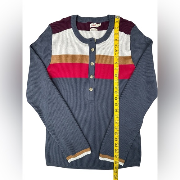 Faherty | Mikki‎ Henley Sweater | XL | Like new!! - Picture 4 of 5
